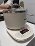 小熊（Bear）不锈钢电煮锅 分体式电蒸锅  宿舍多功能锅小电锅 0涂层蒸煮一体可预约 小型1-2人用 C12N7 配蒸笼 实拍图