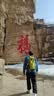 骆驼（CAMEL）【山栖】户外轻便登山包大容量专业徒步防水旅行背包双肩包  果绿 实拍图