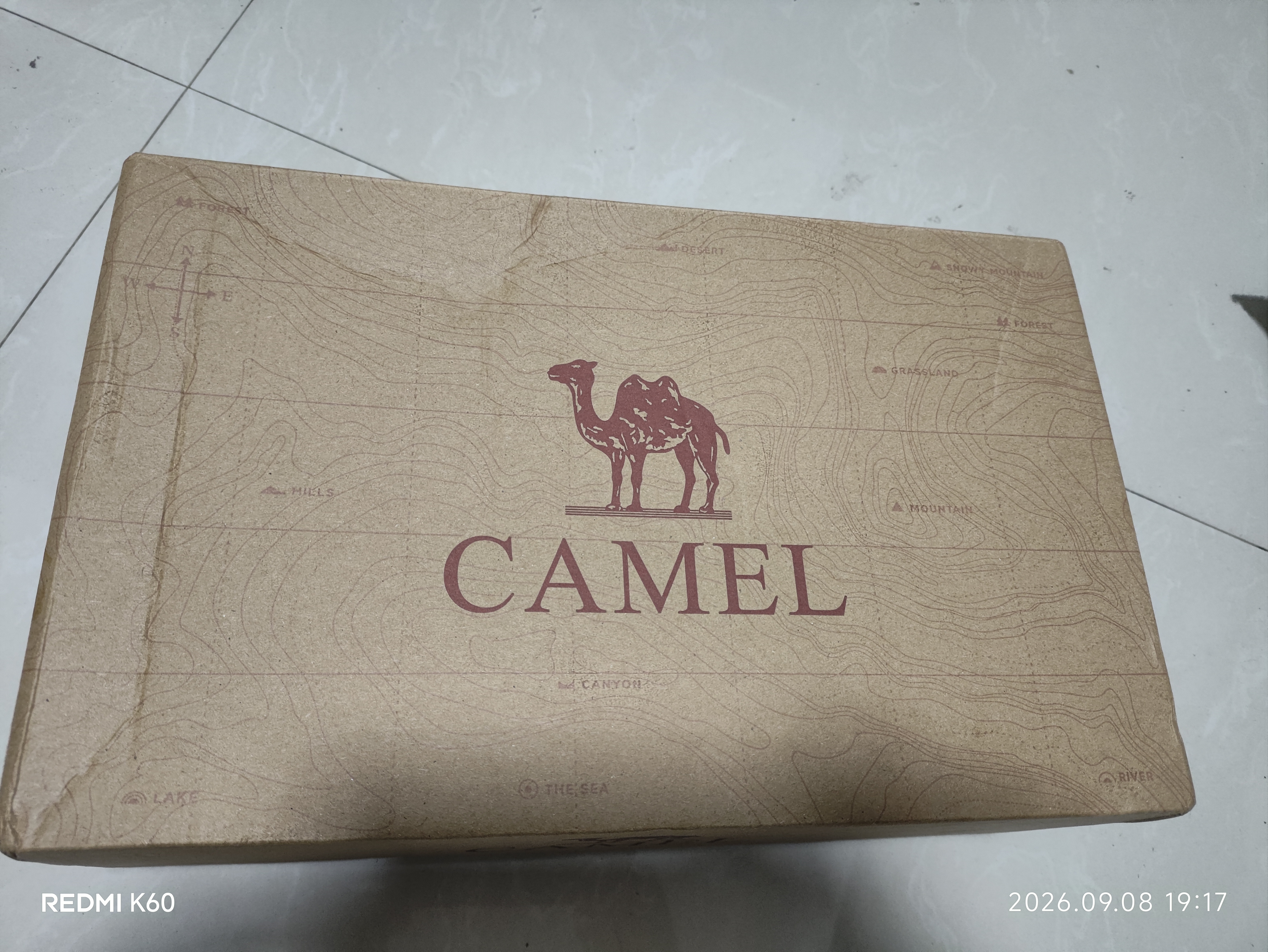 骆驼（CAMEL）网面透气跑步男鞋轻量健步运动鞋子 CSS221L0033 黑色 43 实拍图