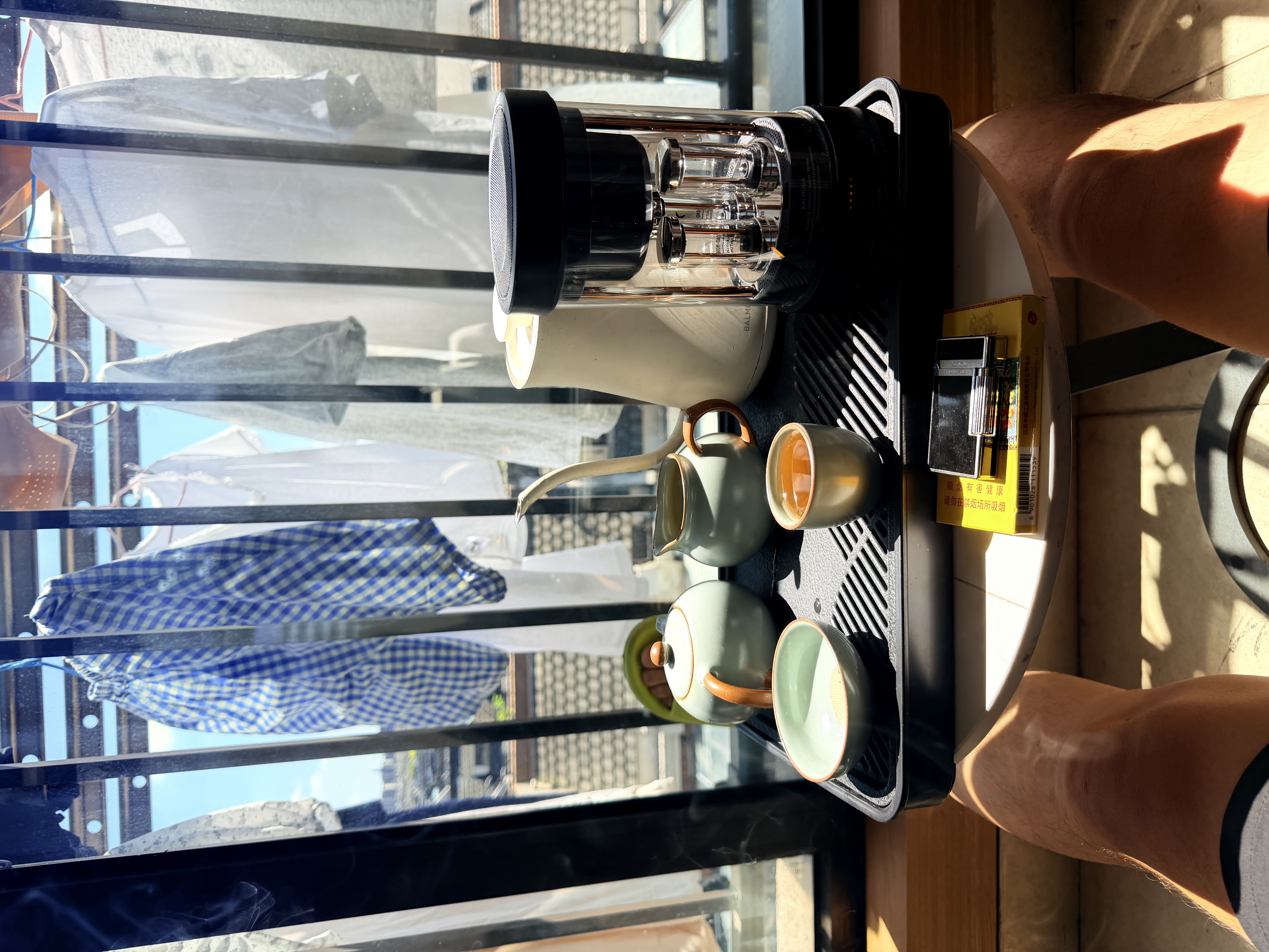 京东京造茶具整套功夫茶壶杯盘套装实用带茶盘中秋送礼物家用天青汝窑16件 实拍图