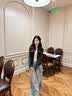 拉夏贝尔冲锋衣内胆加厚打底衫女秋冬鱼骨修身高级感磨毛上衣 深灰色 S 实拍图