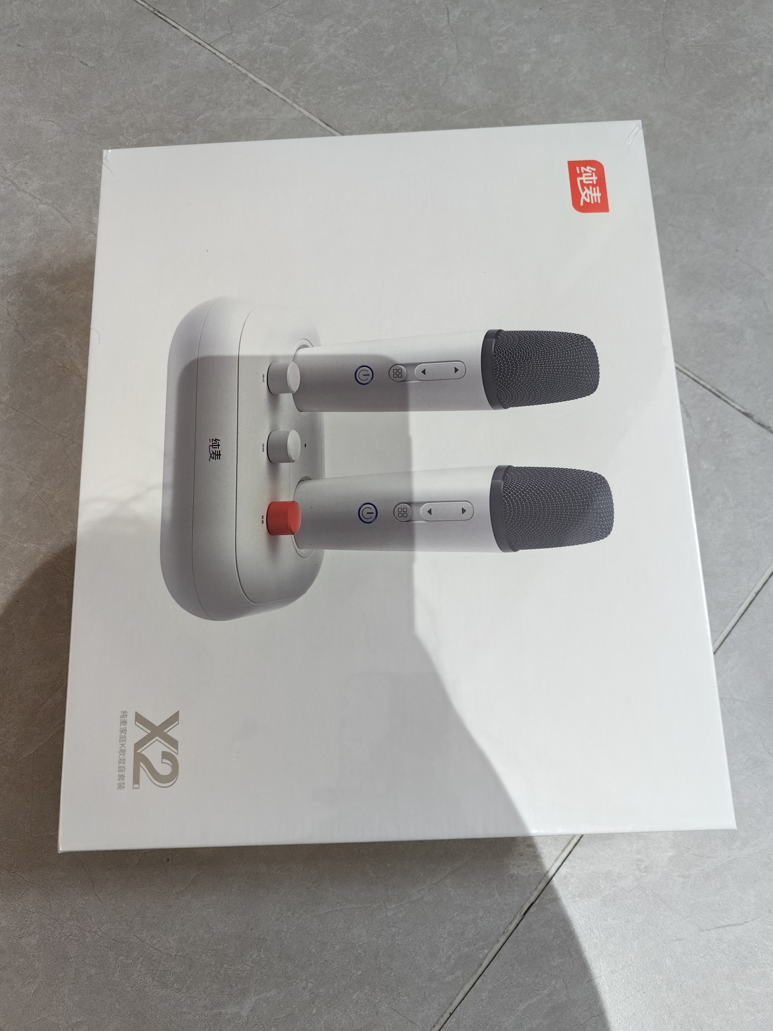 纯麦支持鸿蒙智联家庭KTV电视K歌无线麦克风话筒唱歌音箱设备X2 实拍图