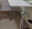 卓博电脑桌升降桌书桌学习桌学生写字桌子长条桌 BZ07白色120*60cm 实拍图