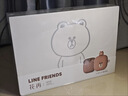 漫步者（EDIFIER）LINE FRIENDS 联名款限定耳机礼盒 Zero Air 真无线蓝牙耳机 半入耳式耳机 布朗熊款 实拍图