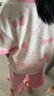 笛莎（DEESHA）【7A抑菌棉】女童春夏短袖五分裤家居服套装宝宝两件套睡衣 实拍图