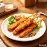 大用川香鸡柳2斤 鸡胸肉串无骨里脊肉冷冻半成品烧烤空气炸锅油炸清真 实拍图