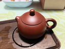 束氏宜兴原矿朱泥手工紫砂壶手工制作茶壶泡茶壶功夫养生茶壶茶具礼盒 实拍图