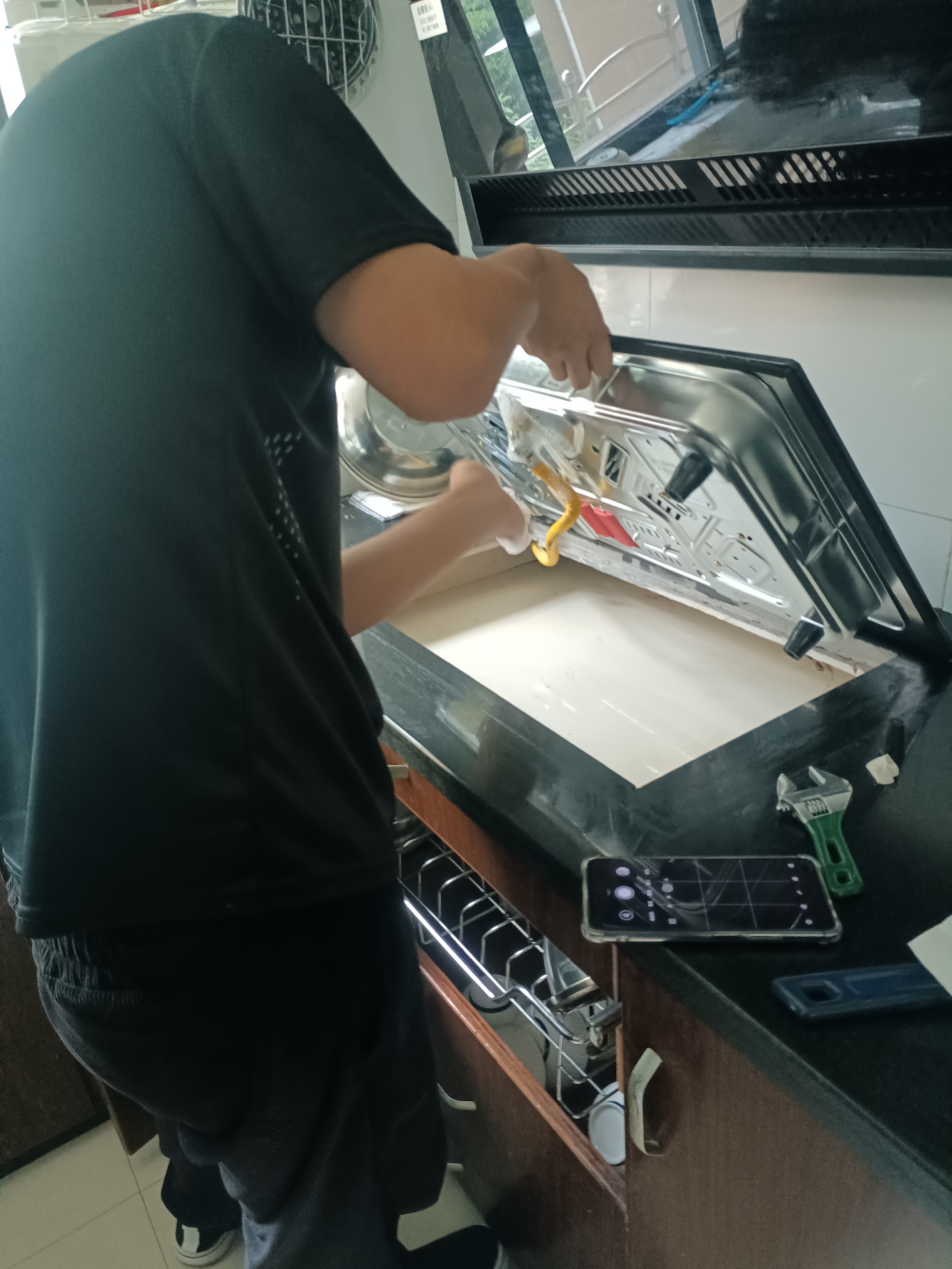 好太太亿美燃气灶双灶5.2KW一级能效家用天然气液化气煤气灶台式嵌入式猛火炉具定时灶方架铜盖鸳鸯灶JZT-B6T 豪配款 钢化玻璃+5.2kw双九腔猛火+双边定时 管道天然气 实拍图