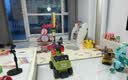 babycare儿童工程车1-3岁学步车挖土机防侧翻抓地轮胎户外沙滩玩具车 实拍图