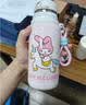 光多拉儿童保温杯316不锈钢美乐蒂水杯小学生水壶幼儿园上学用三饮吸管 实拍图