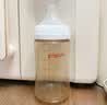 贝亲（Pigeon）自然离乳 PPSU重力球吸管双把手奶瓶 240mL 6月+ AA252 实拍图