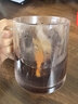 乐美雅喝水玻璃杯带把手水杯茶杯咖啡杯洗碗机可用冰川纹500ml*2 实拍图