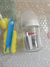 贝亲（Pigeon）防胀气 玻璃奶瓶160mlS码+PPSU奶瓶240mlM码 1-6个月奶瓶套装 实拍图