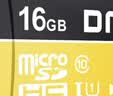 DM大迈 16GB TF（MicroSD）存储卡 黄卡 C10 手机行车记录仪监控摄像头专用高速内存卡 实拍图