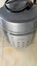 美的（Midea）有钛青瓷0涂层营养蒸电压力锅5L 智能预约多功能一体高压电饭锅MY-E5811G家用4-6人开盖火锅电饭煲 实拍图