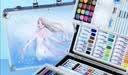 迪士尼（Disney）【开学文具】绘画礼盒150件 女孩生日礼物 幼儿园画画美术套装小学生文具套装 艾莎公主 实拍图