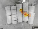 得力（deli）高粘棉纸双面胶带 24mm*10y(9.1m/卷) 学生文具 开学必备学习用品 白色12卷袋装 办公用品 P30403 实拍图