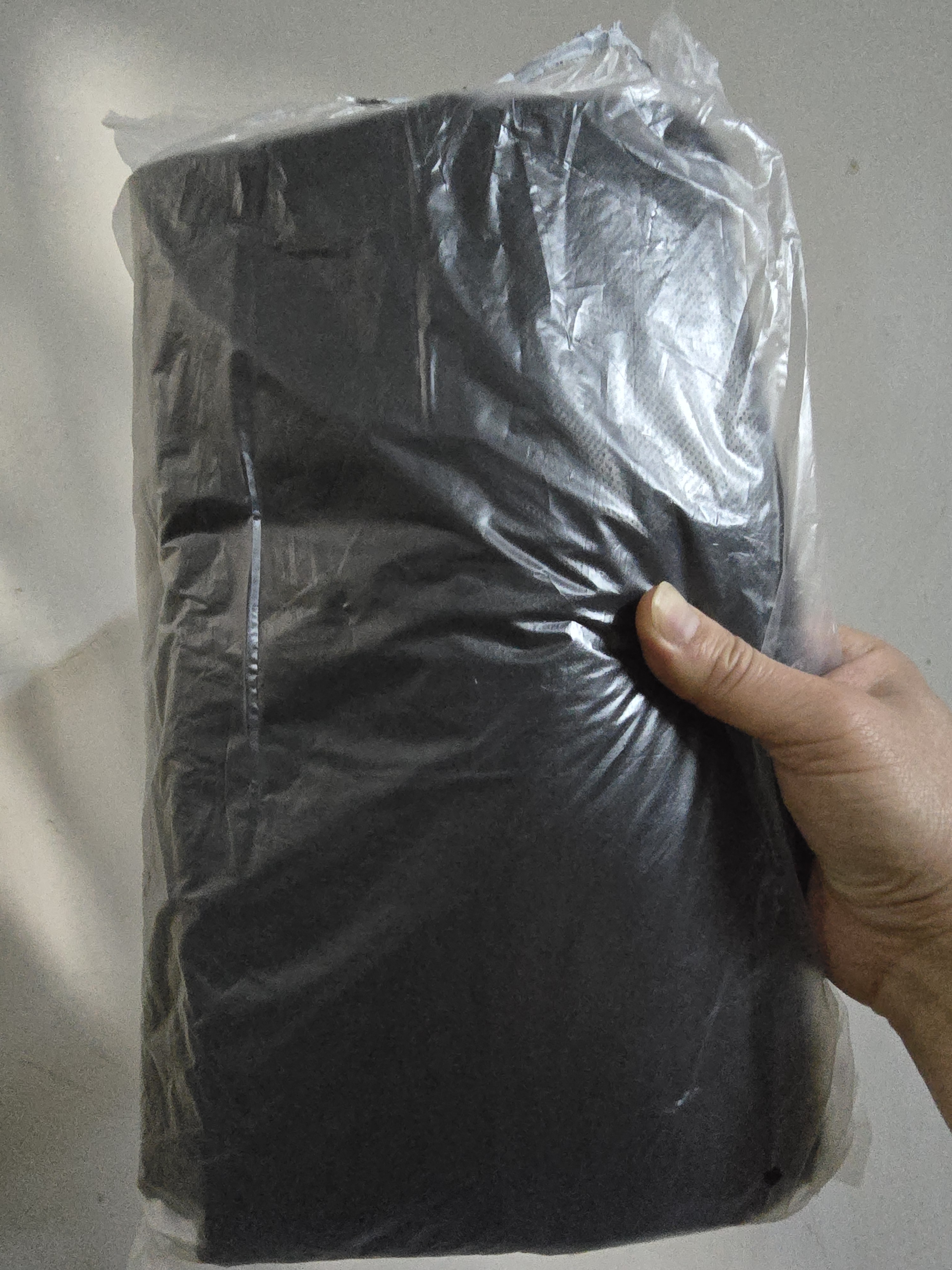 加品惠垃圾袋黑色80*100cm50只双面0.04mm平口加厚平装物业垃圾桶袋0773 实拍图