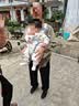孩之伴（baby friend）腰凳婴儿坐登宝宝背带前后两用多功能抱娃外出背娃神器 透气灰色 实拍图