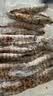 中水远洋塞拉利昂进口天然斑节虾净重2斤深海捕捞大虾对虾船冻锁鲜 20-30只/kg 实拍图