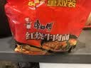 康师傅 方便面 经典红烧牛肉面五连包104g*5袋 泡面袋装速食 方便食品 实拍图