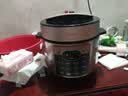 美的（Midea）高压锁鲜蒸电压力锅6L 智能预约多功能一体电饭煲家用6-8人开盖火锅煲汤双胆电饭锅MY-YL60Q3-451 实拍图
