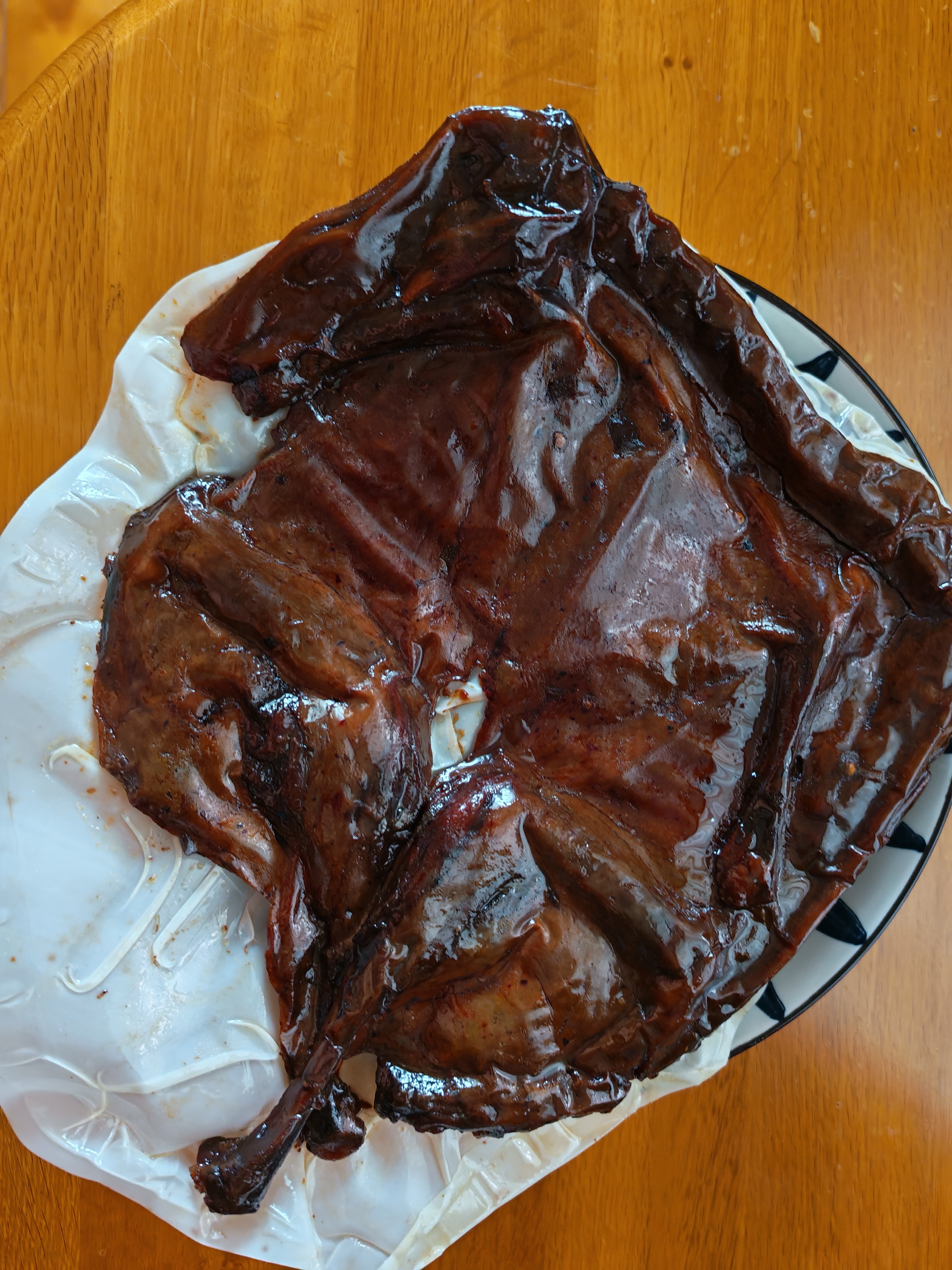 洞庭侯酱板鸭320g/袋湖南常德特产手撕风干麻辣小吃休闲零食开袋即食 微辣味【买一餸一 到手2袋】 实拍图
