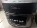 美的（Midea）电饭煲家用4L彩屏大容量3-4人大火力炫彩大屏米饭锅金属拉丝机身不粘锅智能预约小米粥电饭锅RE416 实拍图