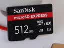 闪迪（SanDisk）512GB TF(MicroSD)内存卡4K极速金卡A2 V30 U3兼容大疆Pocket3/4P/Action 6运动相机/无人机存储卡 实拍图