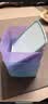 特百惠（Tupperware）冷藏1L*4件套保鲜盒蔬菜水果收纳盒食品级密封冰箱储物盒 彩色盖 实拍图