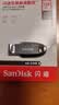 Sandisk闪迪128GB USB3.2 U盘 CZ550黑色 读速100MB/s 安全加密 数据恢复 学习办公电脑车载 高速大容量优盘 实拍图