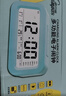 康巴丝（Compas）电子闹钟夜光智能语音报时起床神器闹铃强力叫醒夜光儿童学生床头钟开学必备 2139 白色充电 实拍图