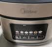美的（Midea）电饭煲家用4L彩屏大容量3-4人大火力炫彩大屏米饭锅金属拉丝机身不粘锅智能预约小米粥电饭锅RE416 实拍图
