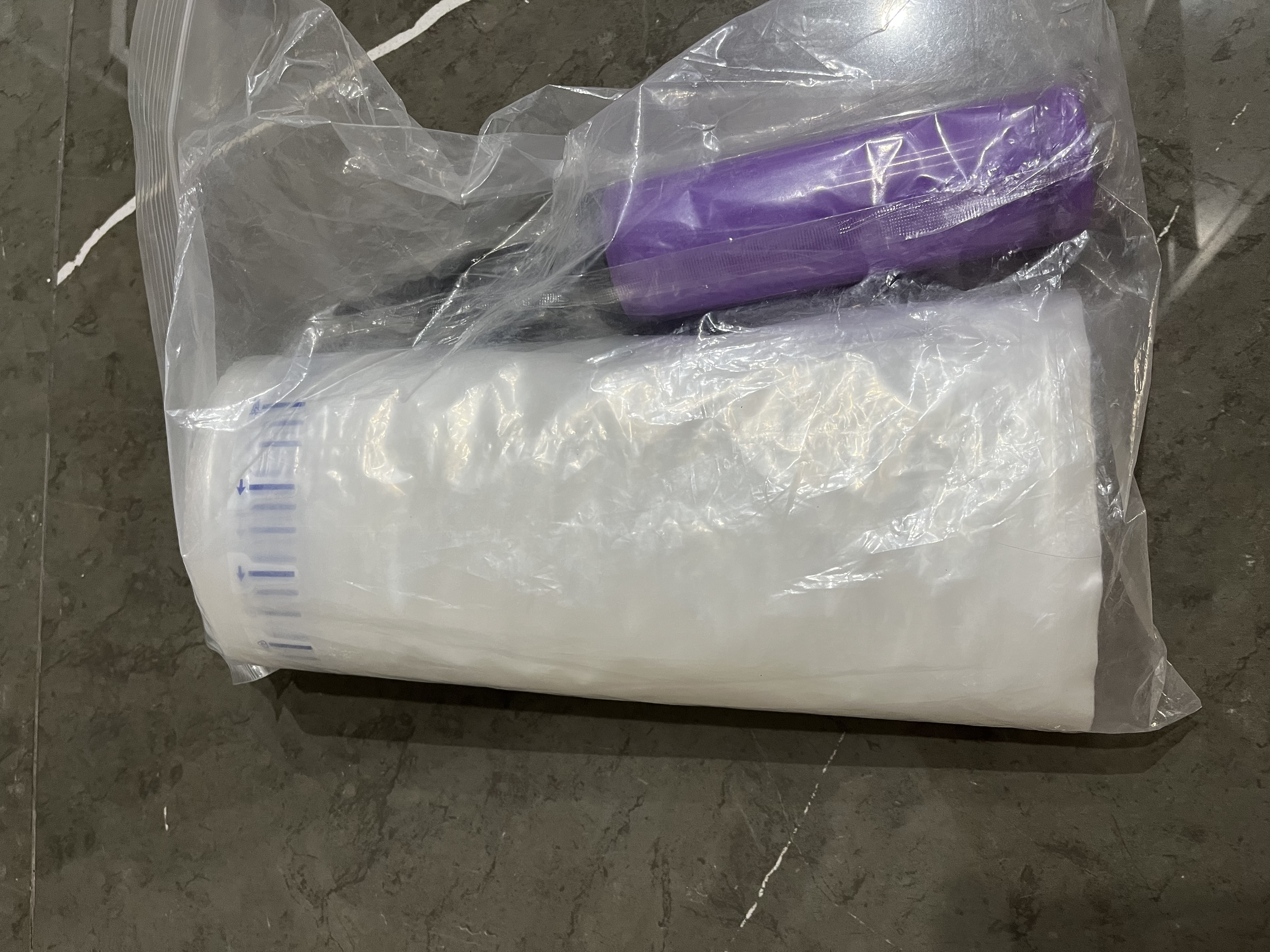 悠格码送气筒 加厚尼龙葫芦泡包装填充袋 缓冲充气袋气泡袋快递打包气囊撑包空气袋 3.5丝40*33*40片送打气筒 实拍图