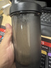 贝瑟斯摇摇杯运动健身水杯蛋白粉搅拌杯奶昔杯子代餐杯瑶瑶杯500ML黑色 实拍图