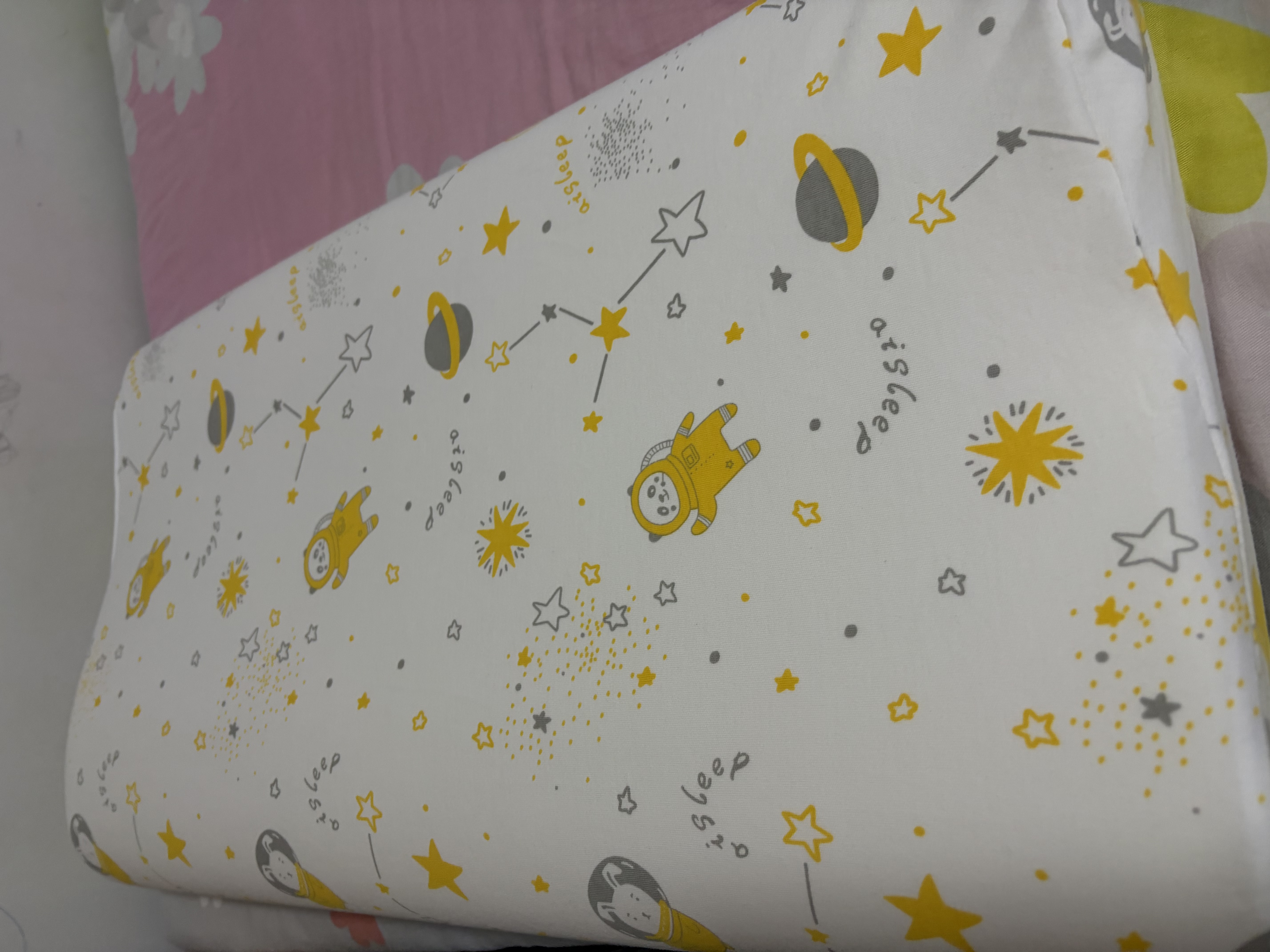 睡眠博士（AiSleep）儿童枕头5-8岁零压包裹贴合人体工学分区设计护颈慢回弹记忆枕 实拍图