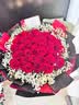 幽客玉品鲜花速递红玫瑰花束表白送女友老婆生日礼物全国同城配送 33朵红玫瑰花束—女王款 实拍图