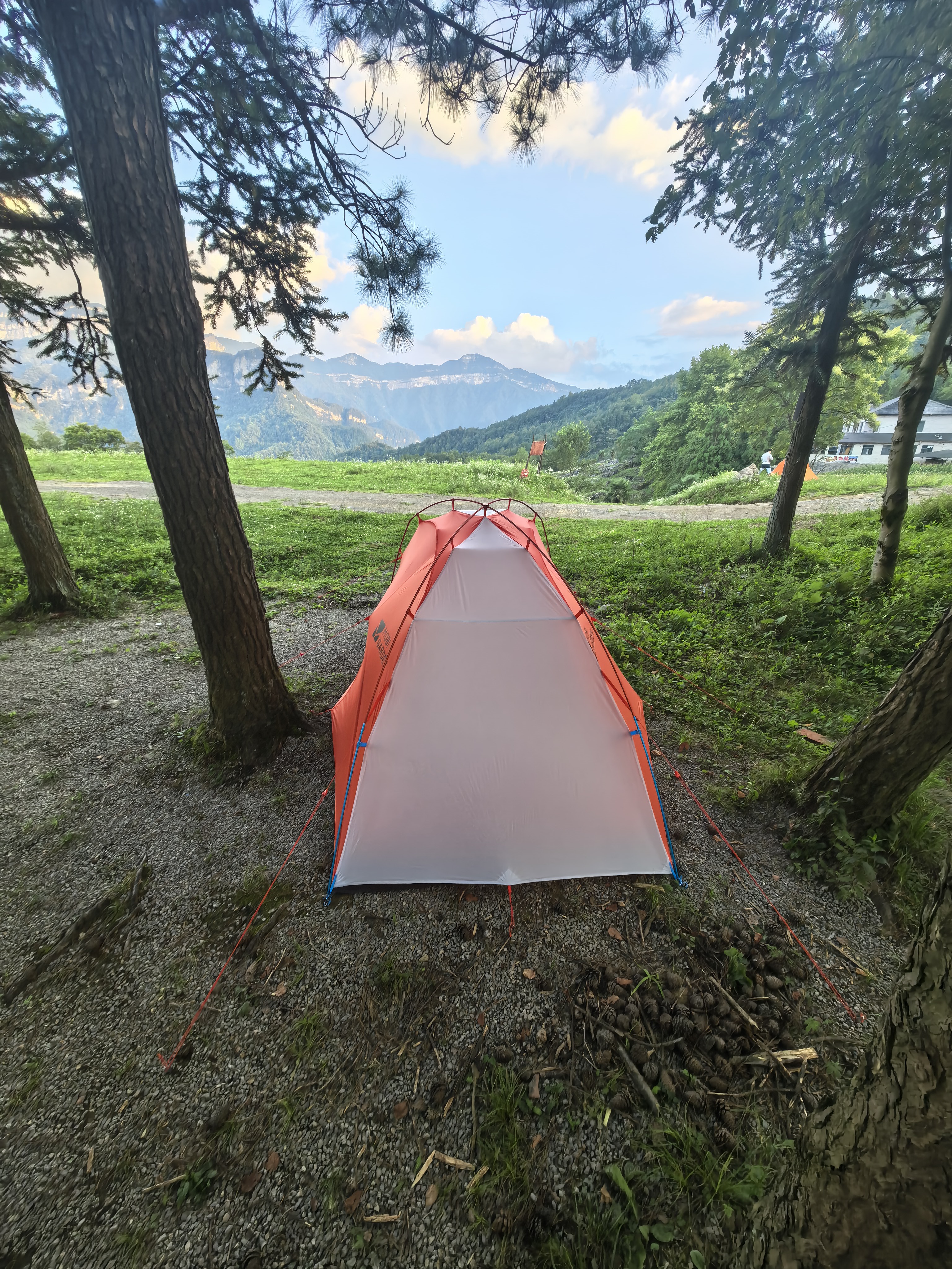 牧高笛（MOBIGARDEN）冷山风翼UL2 N40 户外高海拔徒步帐篷 NX25661008 日照金山橙 实拍图
