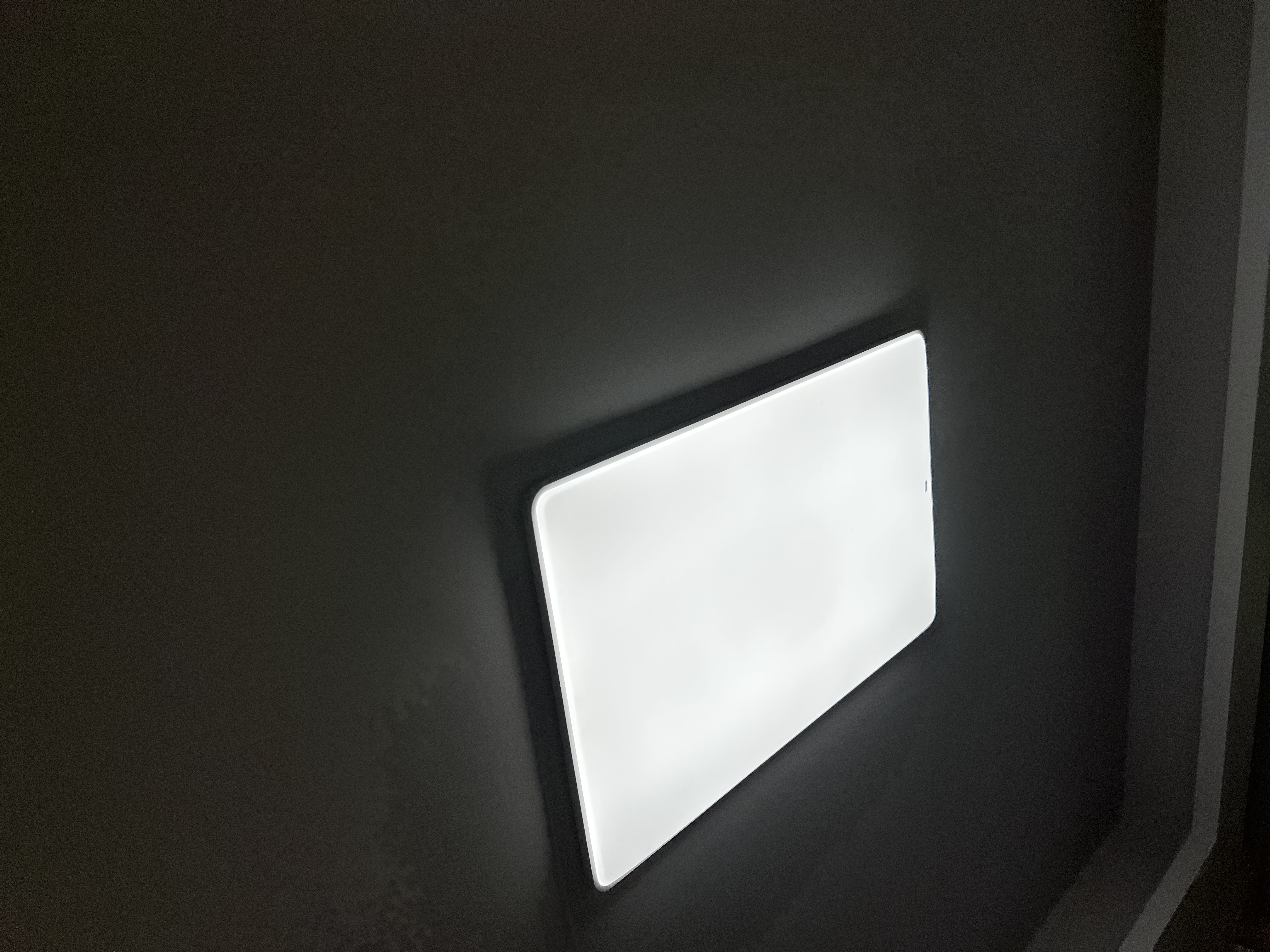 惠普1米1客厅大灯吸顶灯led普瑞护眼语音中山超薄简约灯具臻之光 实拍图