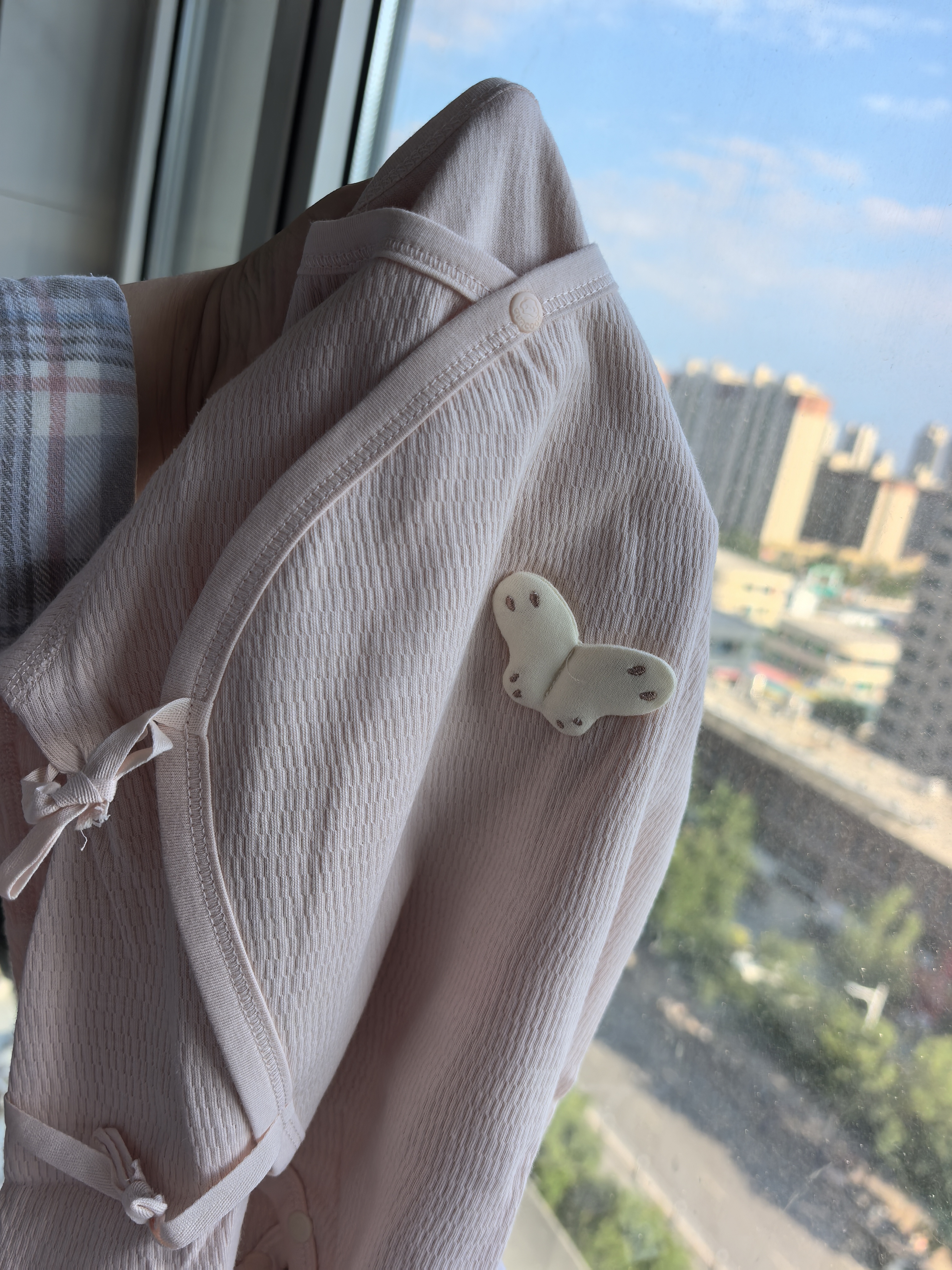 乖奇熊新生儿衣服春秋季婴儿衣服长袖绑带连体衣满月百天宝宝睡衣内衣服 实拍图