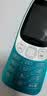 诺基亚（NOKIA）3210 4G 移动联通电信广电全网通 2.4英寸双卡双待 直板按键学生功能机备用手机 蓝色 实拍图