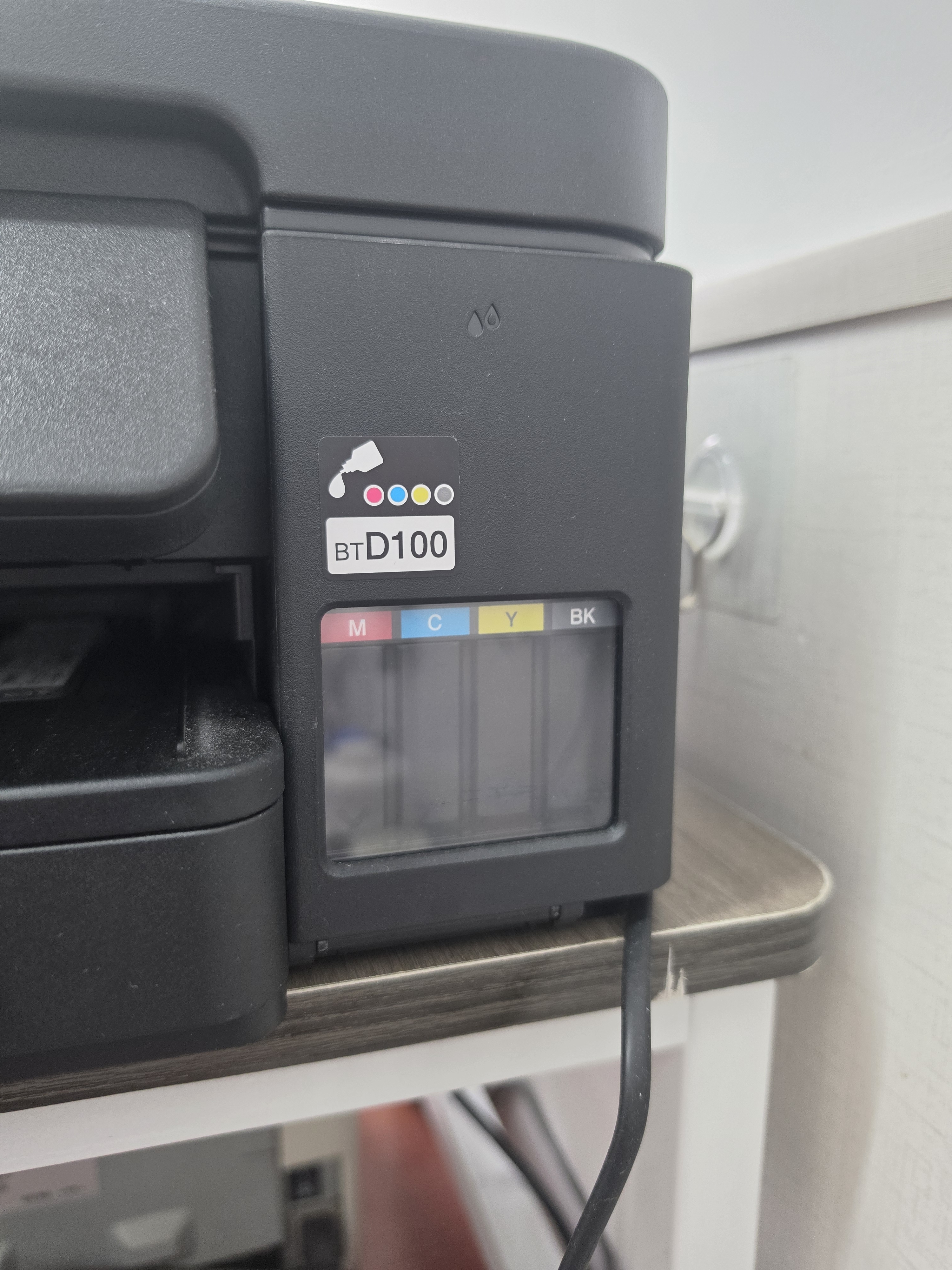 天威BTD100墨水四色适用兄弟打印机735dw墨水T730DW T435W T835DW T536DW T735DW T236 T430W T930DW T830DW 实拍图