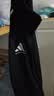 阿迪达斯（adidas）外套男女春季跑步运动立领拉链夹克外套运动服 黑/白 XL 实拍图