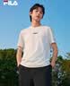 FILA斐乐短袖T恤26夏季男士凉感透气运动t恤纯棉圆领上衣 实拍图