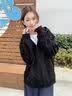 名创优品卫衣外套女秋季2026新款休闲时尚高级感上衣宽松运动长袖连帽开衫 实拍图
