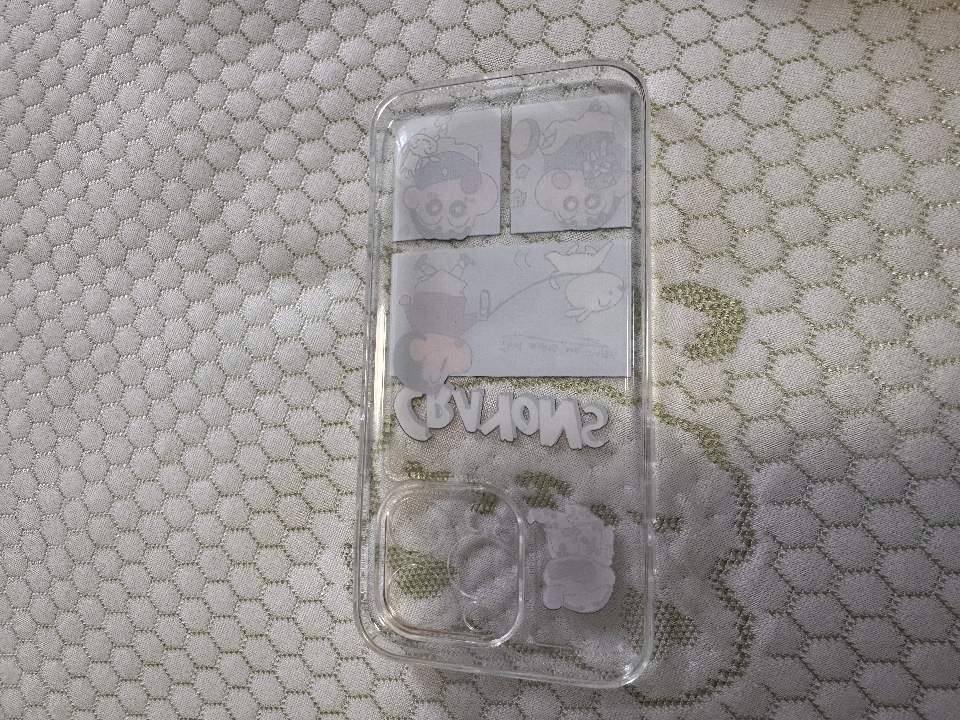 固返适用苹果18promax手机壳iphone14蜡笔小新13卡通可爱小白狗15创意男女款17防摔全包透明软小米plus 散步小新【透明太空壳】 iPhone 15Promax 实拍图