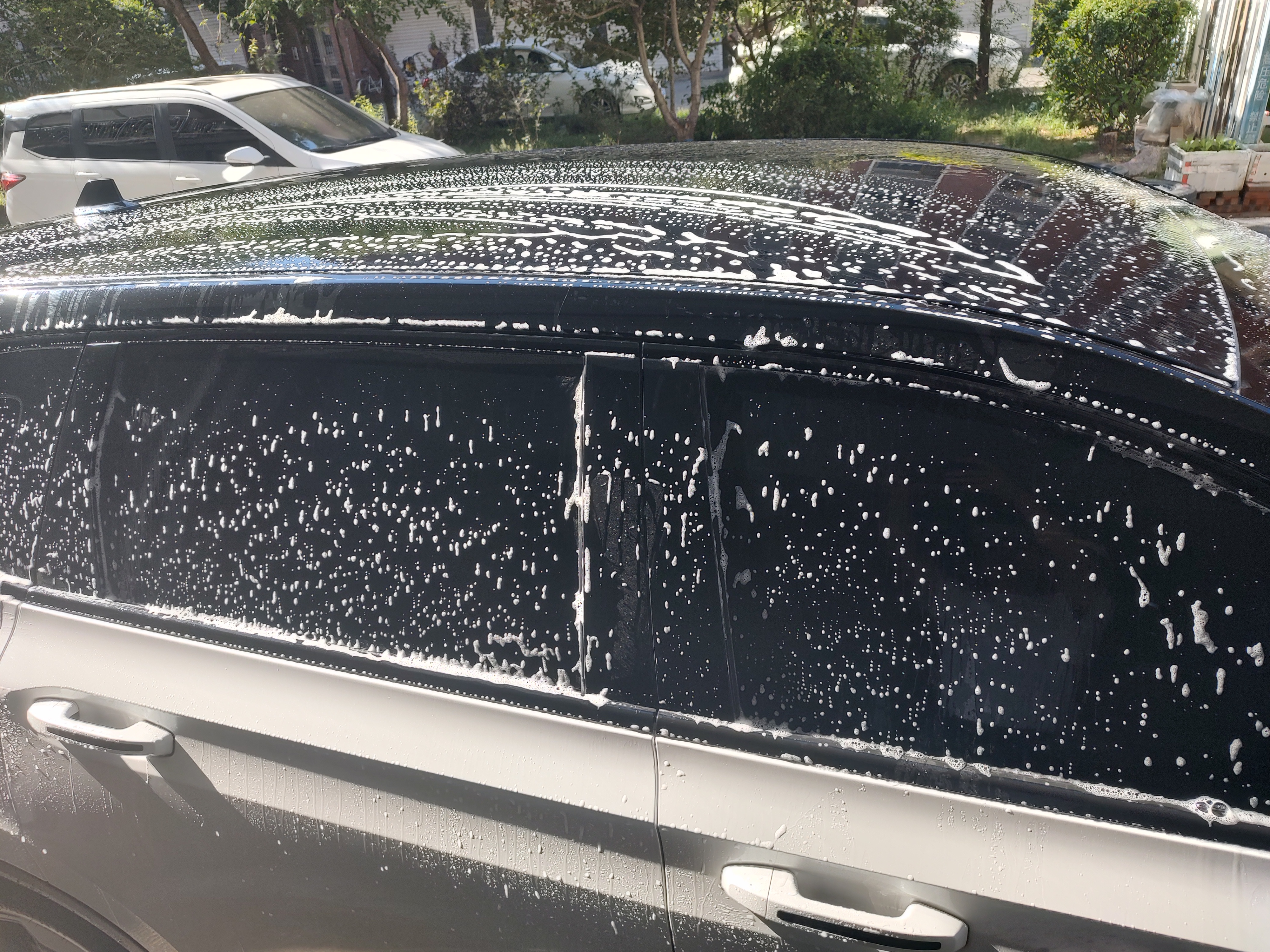 YN汽车洗车液专用高泡沫剂中性强力去污免檫清洁剂黑白车水蜡1.25L 实拍图