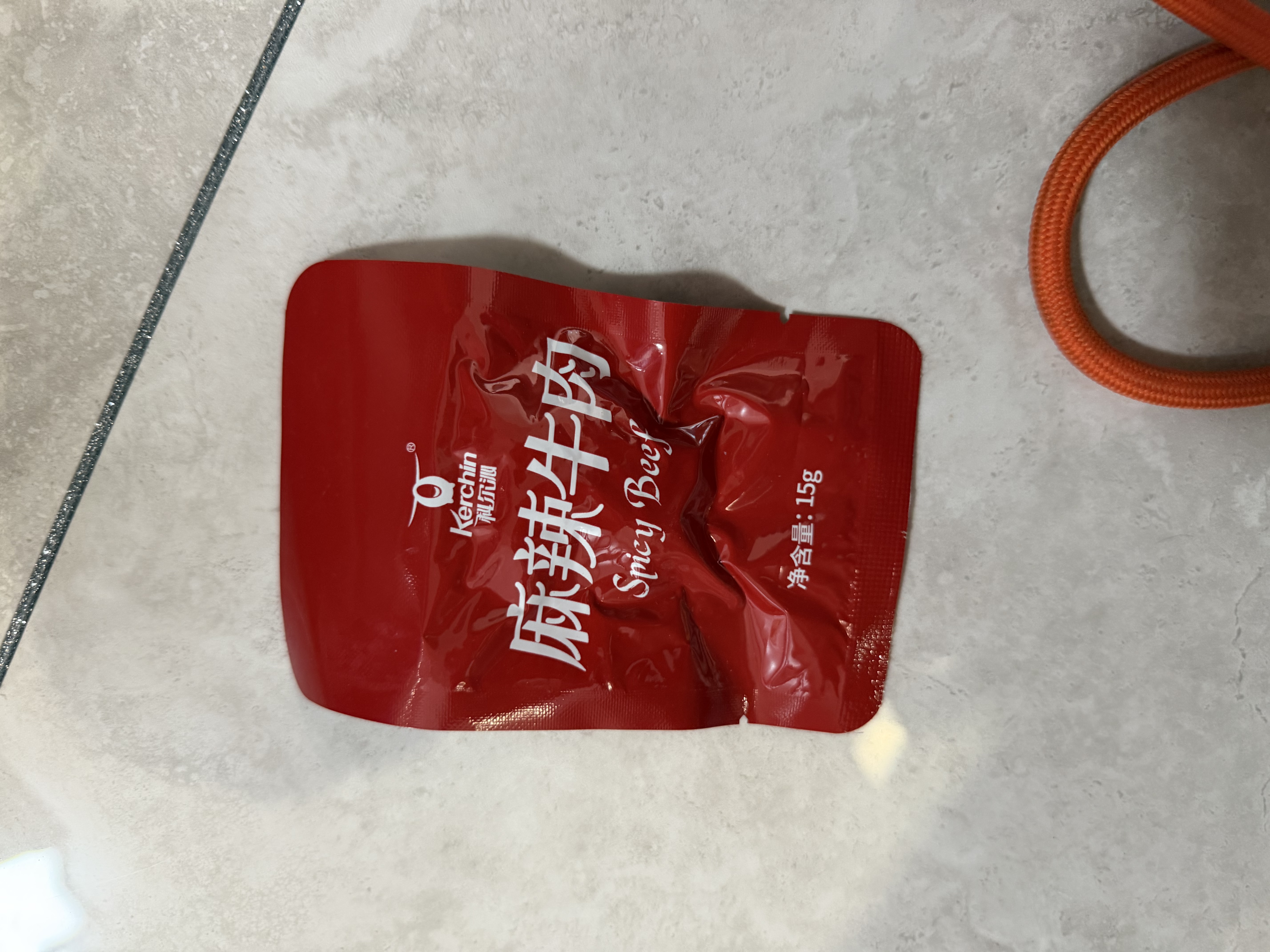 科尔沁麻辣牛肉15g川味零食解馋小吃 试吃装 实拍图