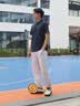 安踏（ANTA）速干T恤丨短袖POLO衫男夏季冰丝凉感透气商务通勤短T男士翻领上衣 【速干+型动科技】基础黑7114-5 XL (180) 适合140-160斤 实拍图