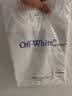 OFF-WHITE™情侣装新款短袖t恤半袖圆领纯棉运动潮牌上衣 黑色 M 实拍图